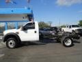 Oxford White 2008 Ford F450 Super Duty XL Regular Cab Chassis Exterior