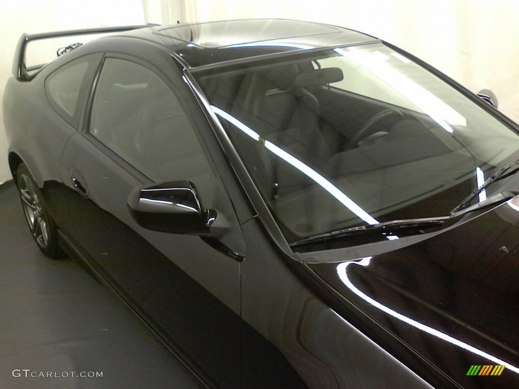 2006 RSX Type S Sports Coupe - Nighthawk Black Pearl / Ebony photo #20