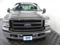 2005 Dark Shadow Grey Metallic Ford F250 Super Duty XLT SuperCab 4x4  photo #7