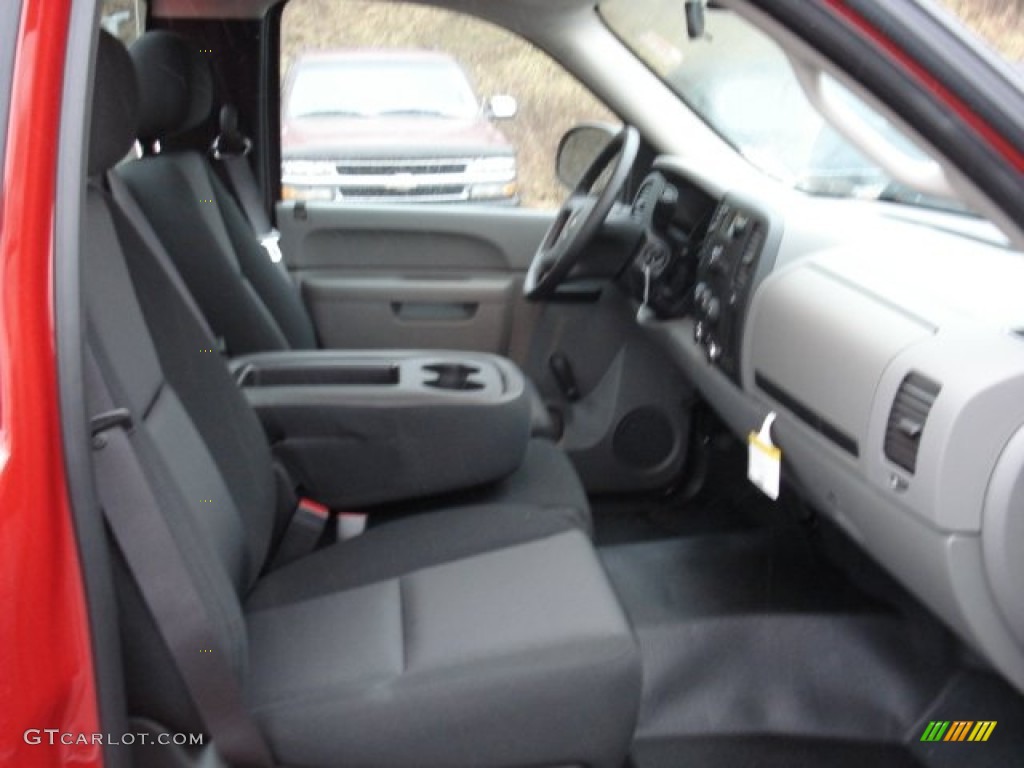 2012 Silverado 1500 Work Truck Regular Cab - Victory Red / Dark Titanium photo #14