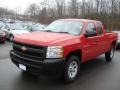 Victory Red - Silverado 1500 Work Truck Extended Cab 4x4 Photo No. 4