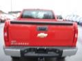 2012 Victory Red Chevrolet Silverado 1500 Work Truck Extended Cab 4x4  photo #7