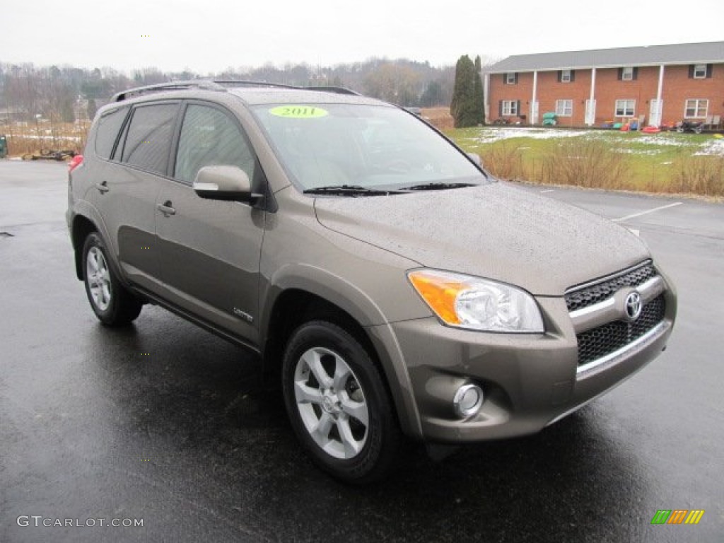 Pyrite Metallic 2011 Toyota RAV4 Limited 4WD Exterior Photo #61077754