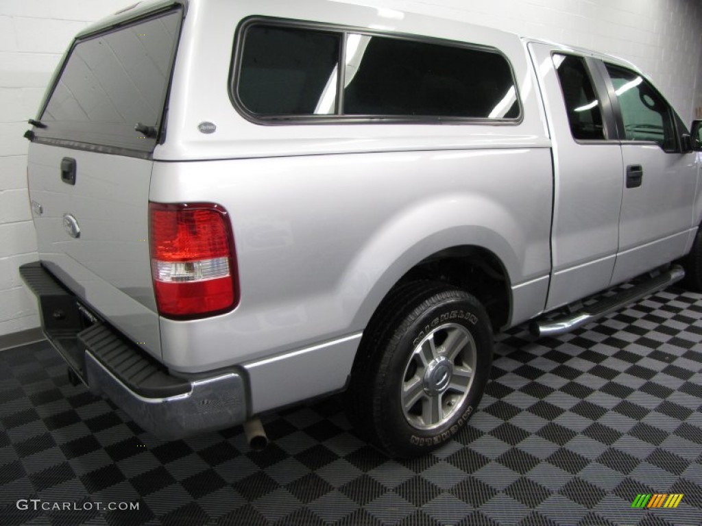 2006 F150 XLT SuperCab - Silver Metallic / Medium/Dark Flint photo #4