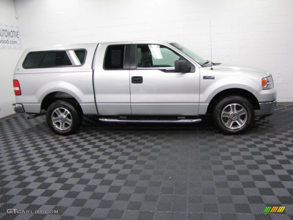 2006 F150 XLT SuperCab - Silver Metallic / Medium/Dark Flint photo #5