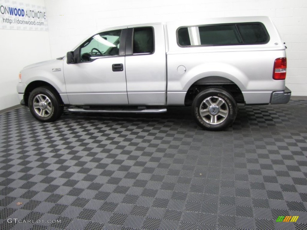2006 F150 XLT SuperCab - Silver Metallic / Medium/Dark Flint photo #6