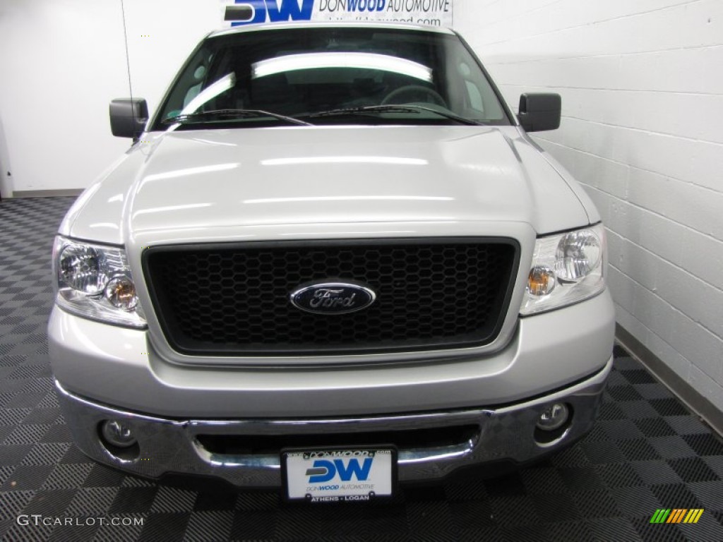 2006 F150 XLT SuperCab - Silver Metallic / Medium/Dark Flint photo #7