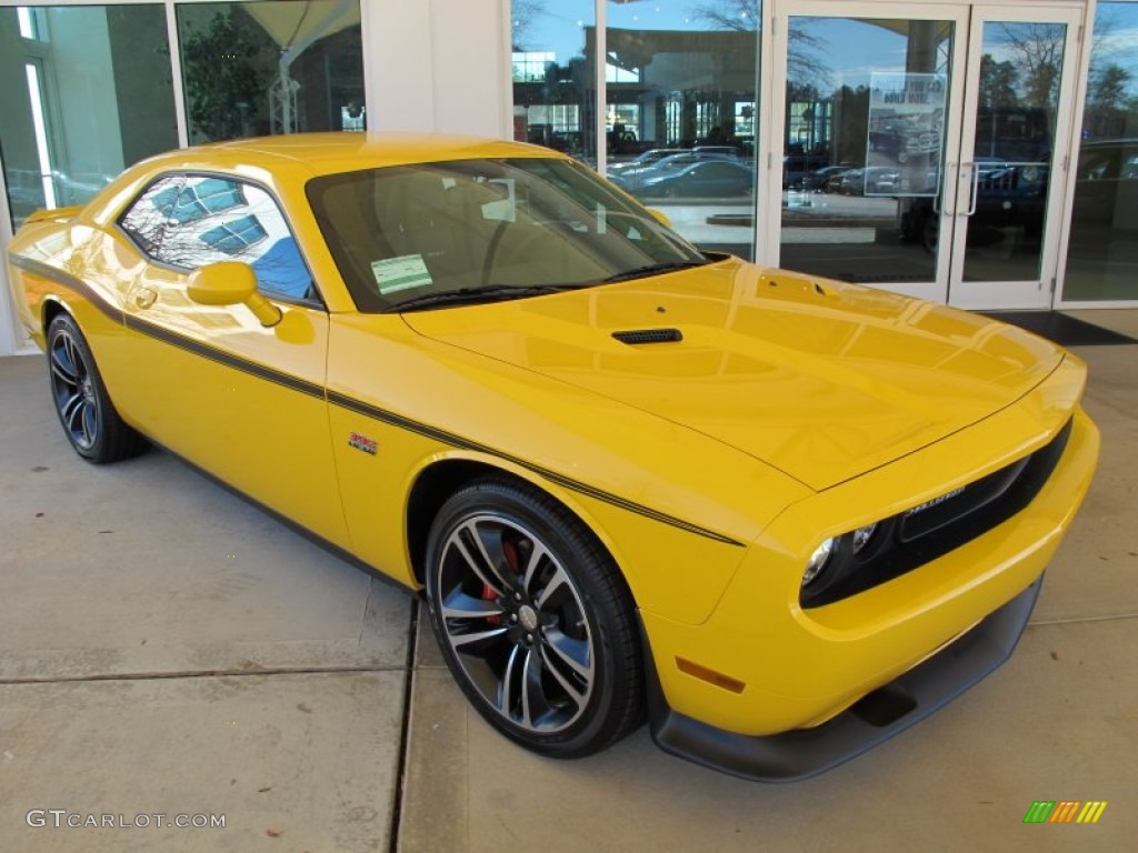 Stinger Yellow 2012 Dodge Challenger SRT8 Yellow Jacket Exterior Photo #61078513