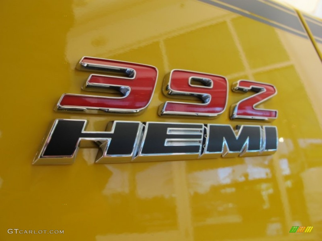 2012 Dodge Challenger SRT8 Yellow Jacket Marks and Logos Photo #61078531