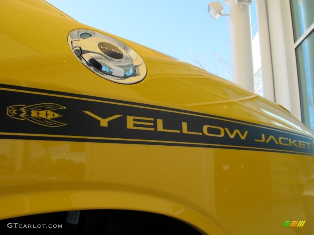 2012 Dodge Challenger SRT8 Yellow Jacket Marks and Logos Photo #61078549