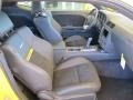 Dark Slate Gray 2012 Dodge Challenger SRT8 Yellow Jacket Interior Color