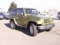 2007 Rescue Green Metallic Jeep Wrangler Sahara 4x4  photo #2