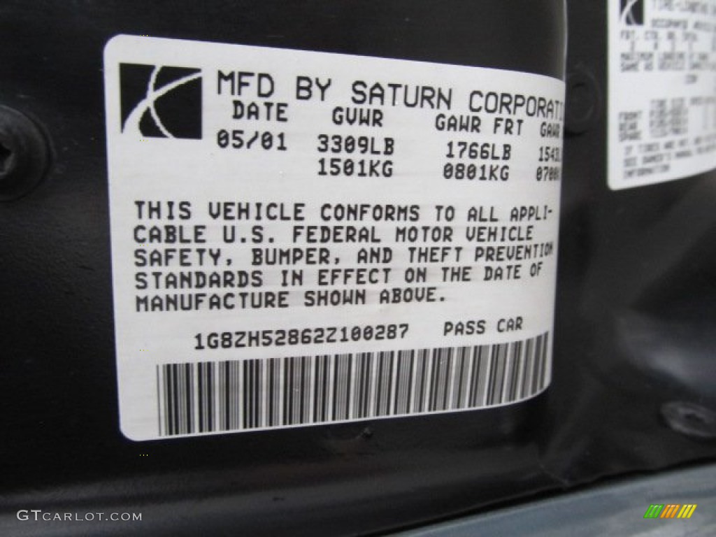 2002 S Series SL1 Sedan - Silver Blue / Gray photo #19