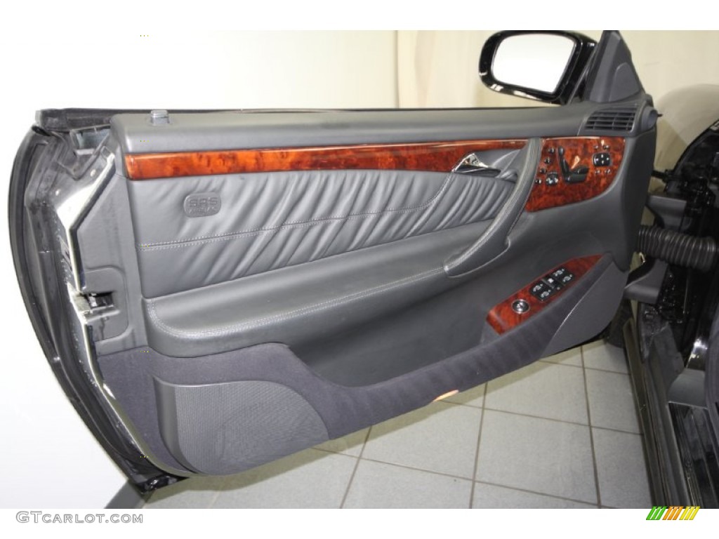2005 Mercedes-Benz CL 65 AMG Black Door Panel Photo #61081636