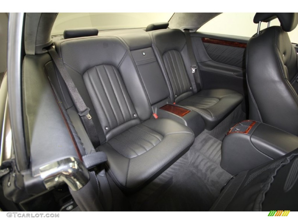 Black Interior 2005 Mercedes-Benz CL 65 AMG Photo #61081774
