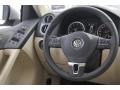 Beige Steering Wheel Photo for 2012 Volkswagen Tiguan #61081789
