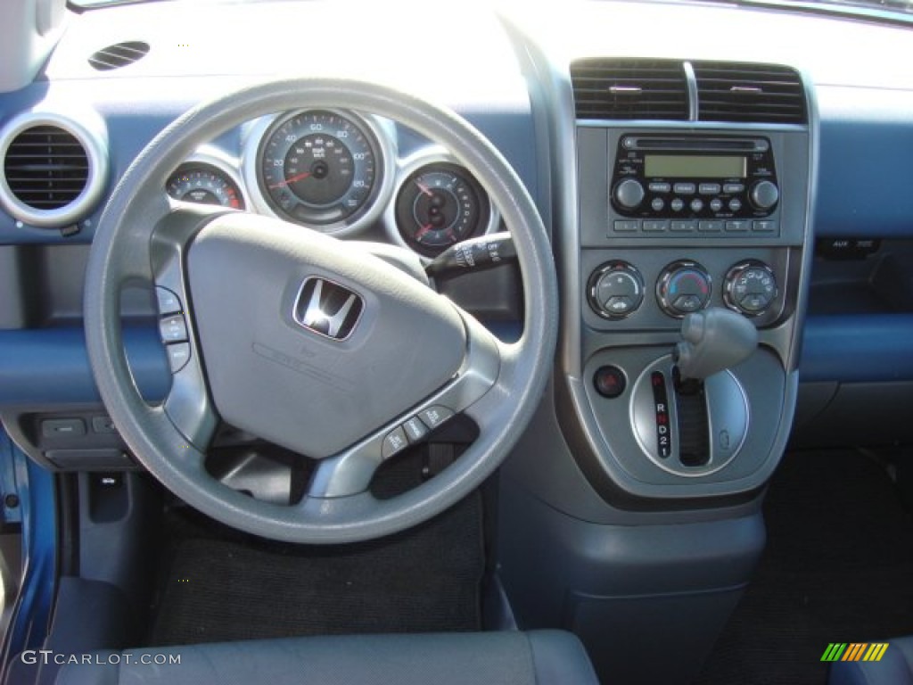 2006 Honda Element EX-P AWD Gray/Blue Dashboard Photo #61081794