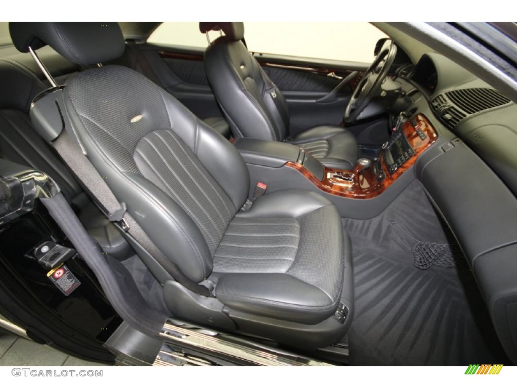 Black Interior 2005 Mercedes-Benz CL 65 AMG Photo #61081822