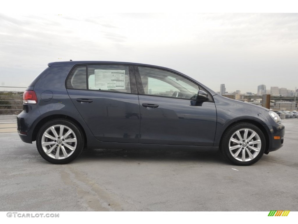 Blue Graphite Metallic 2012 Volkswagen Golf 4 Door TDI Exterior Photo #61081924