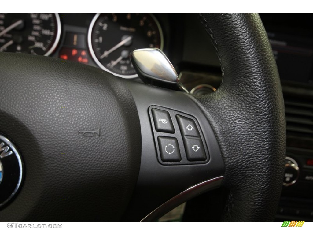 2009 3 Series 335i Coupe - Black Sapphire Metallic / Coral Red/Black Dakota Leather photo #27