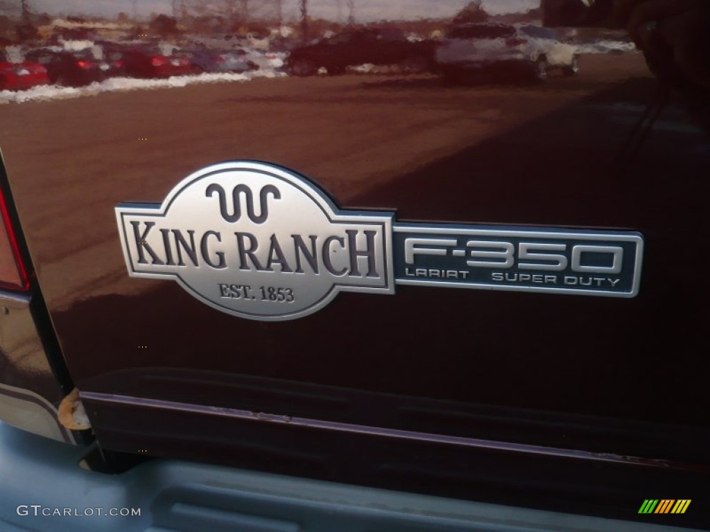 2004 Ford F350 Super Duty King Ranch Crew Cab 4x4 Marks and Logos Photo #61084132