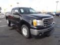 2012 Onyx Black GMC Sierra 1500 SLE Extended Cab 4x4  photo #3