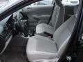 Gray 2009 Chevrolet Cobalt LS XFE Sedan Interior Color