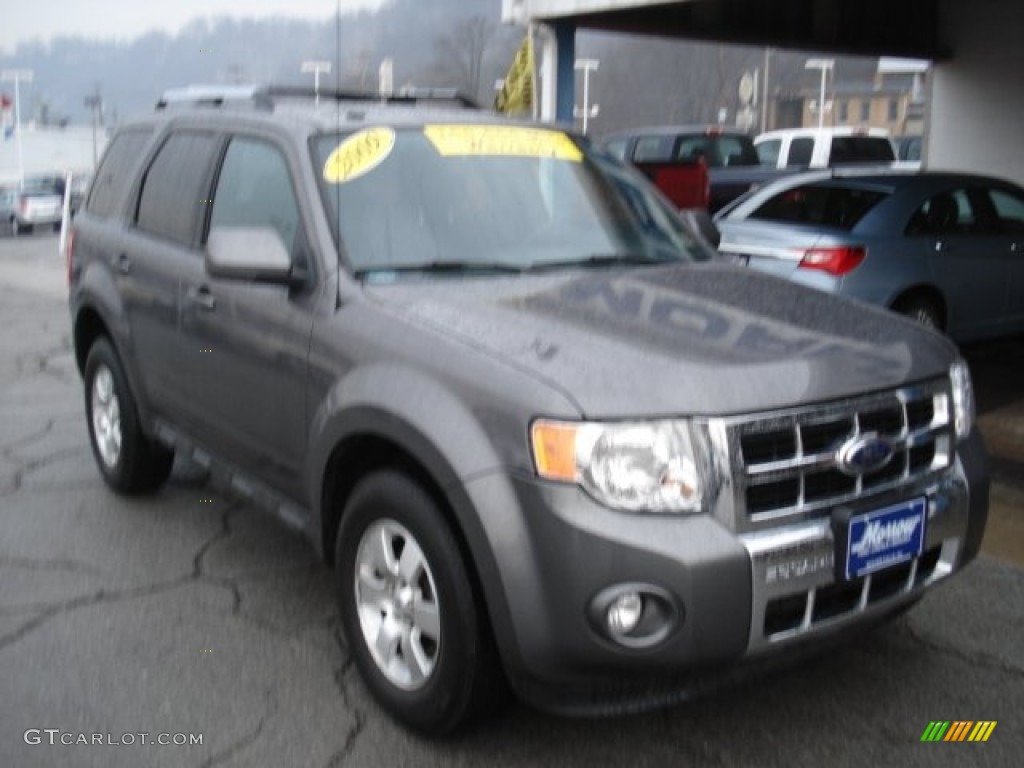 2009 Escape Limited V6 4WD - Sterling Grey Metallic / Charcoal photo #2