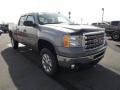 2012 Steel Gray Metallic GMC Sierra 2500HD SLE Crew Cab 4x4  photo #3