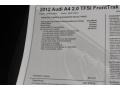 Brilliant Black - A4 2.0T Sedan Photo No. 26