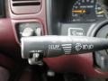 1997 Chevrolet C/K Red Interior Controls Photo