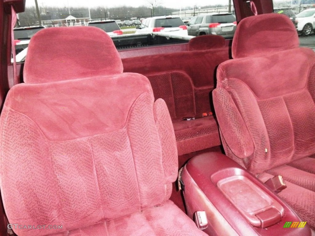 Red Interior 1997 Chevrolet C/K K1500 Silverado Extended Cab 4x4 Photo #61086569