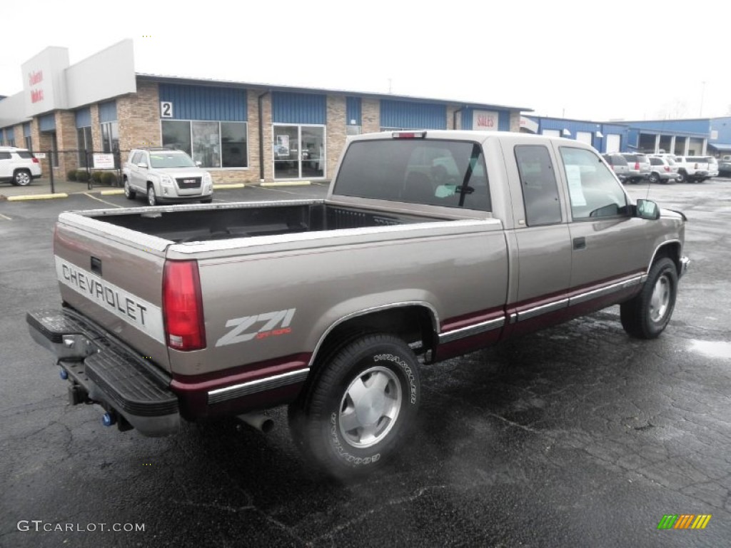 Light Autumnwood Metallic 1997 Chevrolet C/K K1500 Silverado Extended Cab 4x4 Exterior Photo #61086579