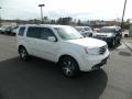 2012 White Diamond Pearl Honda Pilot Touring 4WD  photo #7