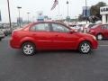 2010 Tropical Red Kia Rio LX Sedan  photo #2