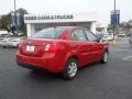 2010 Tropical Red Kia Rio LX Sedan  photo #3