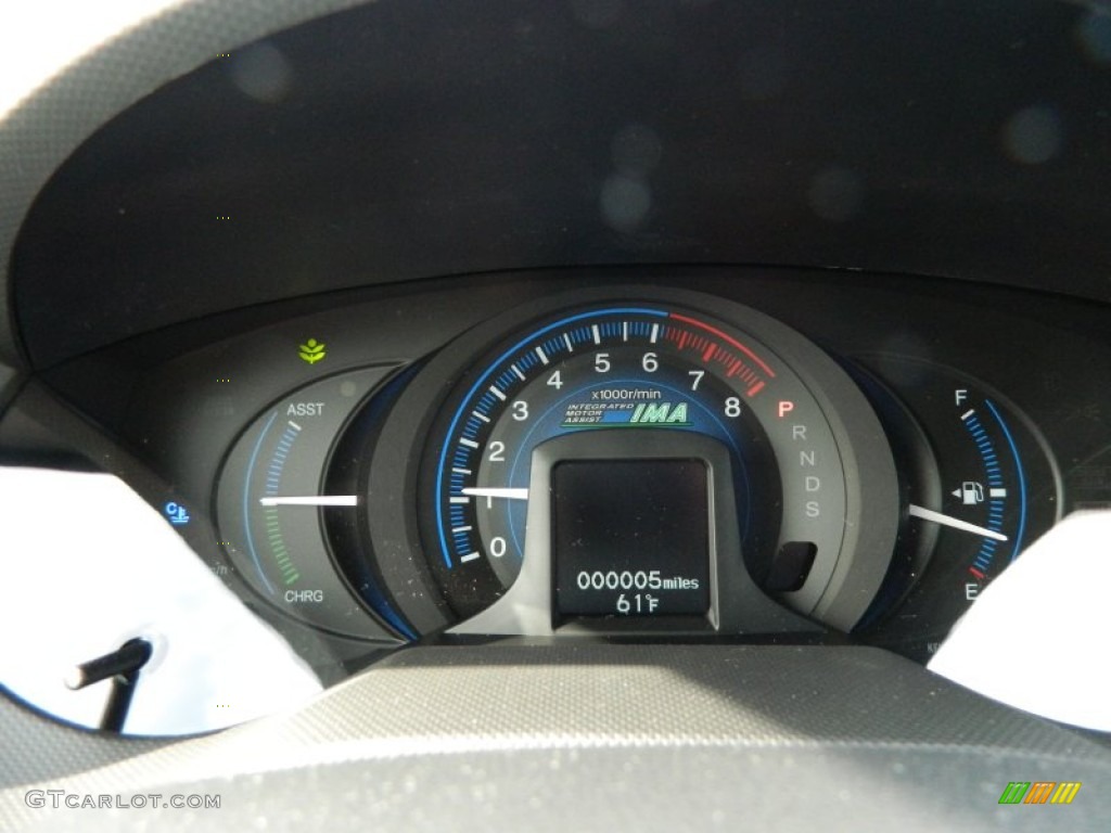 2012 Honda Insight EX Hybrid Gauges Photo #61087076