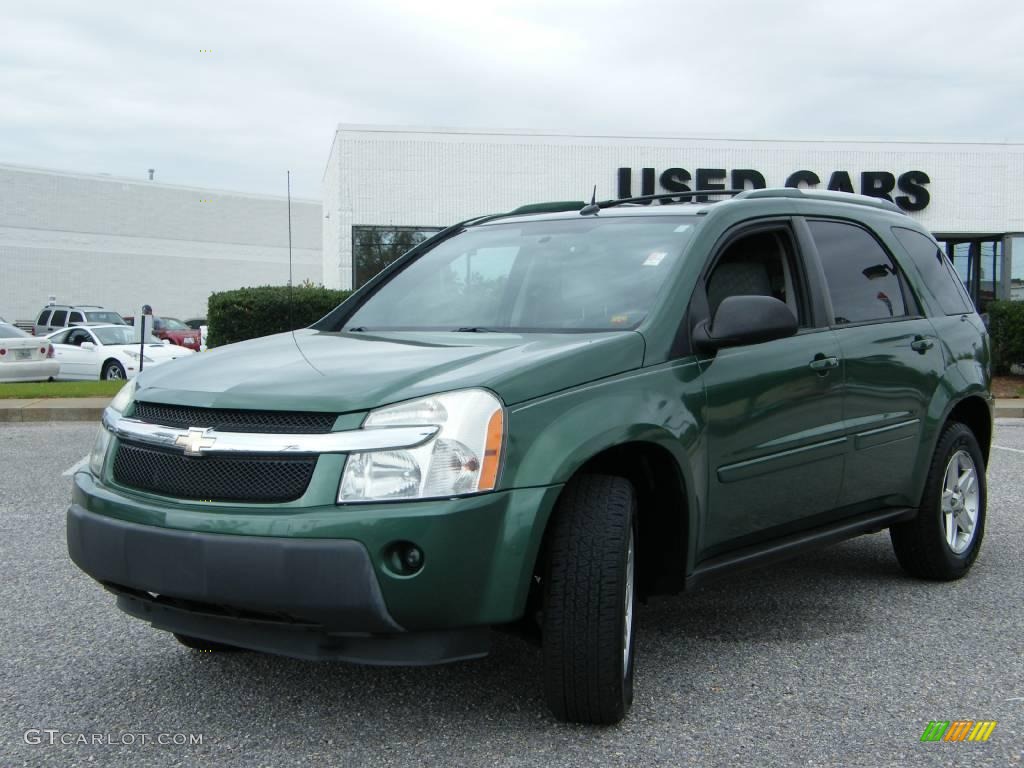 2005 Equinox LT - Meander Green Metallic / Light Gray photo #1