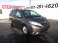 2012 Predawn Gray Mica Toyota Sienna XLE  photo #1