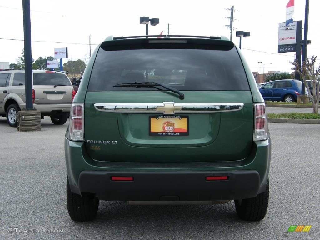 2005 Equinox LT - Meander Green Metallic / Light Gray photo #4