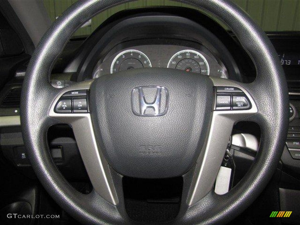 2011 Honda Accord LX-P Sedan Gray Steering Wheel Photo #61087424