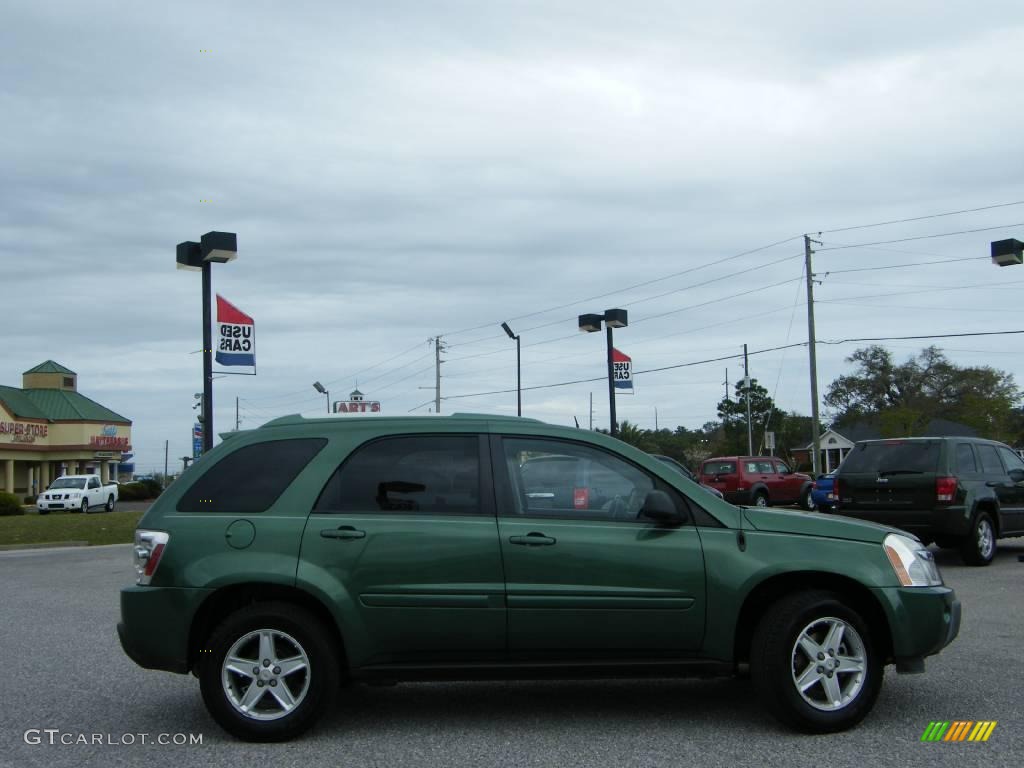 2005 Equinox LT - Meander Green Metallic / Light Gray photo #6