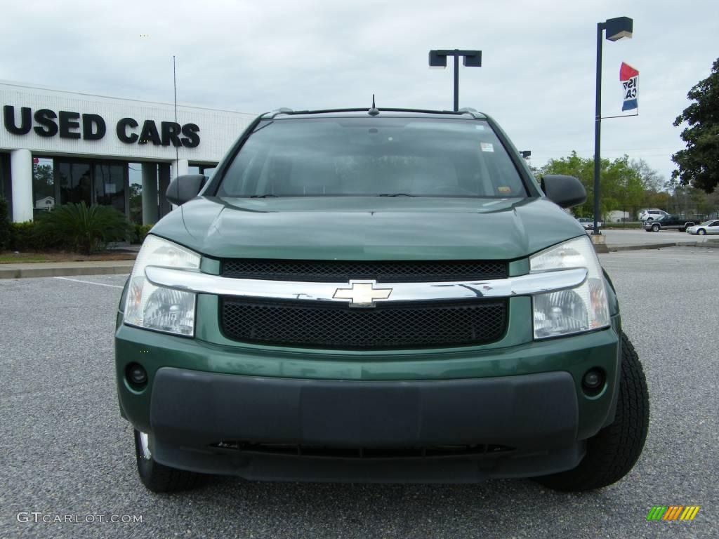 2005 Equinox LT - Meander Green Metallic / Light Gray photo #8