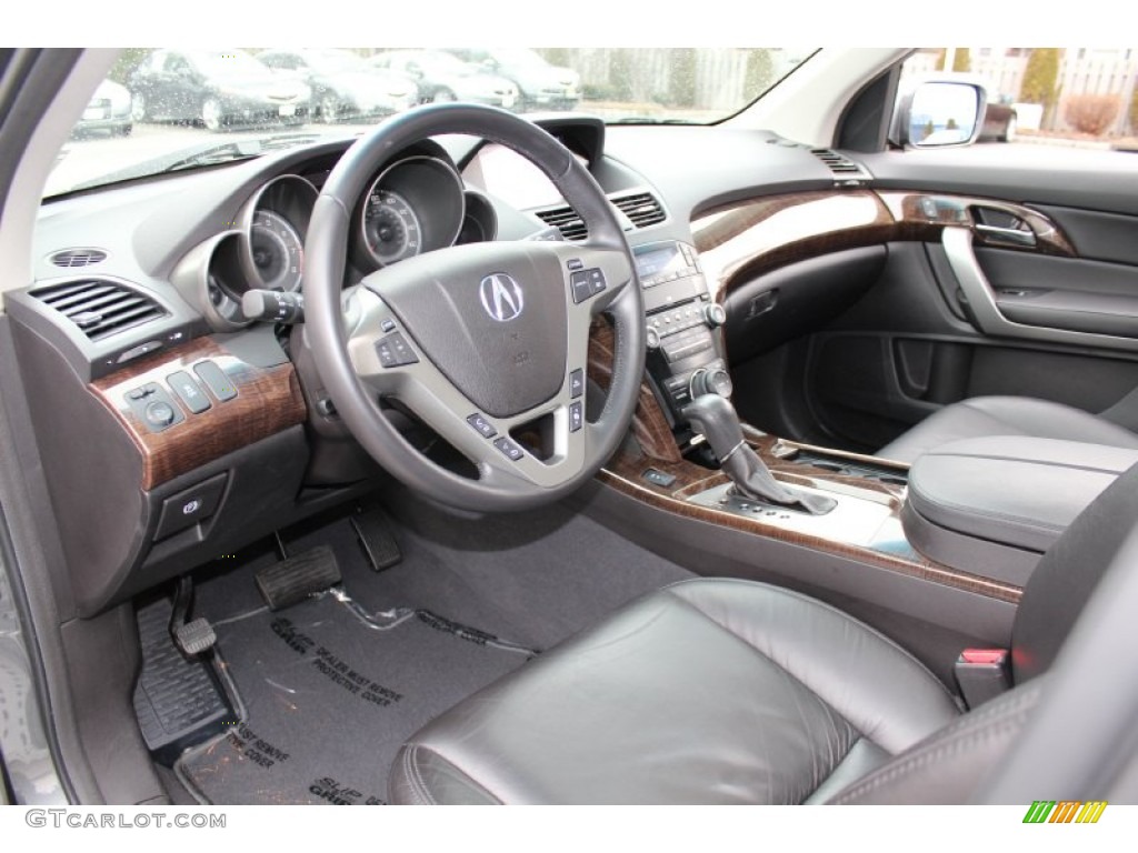 Ebony Interior 2011 Acura MDX Technology Photo #61087935