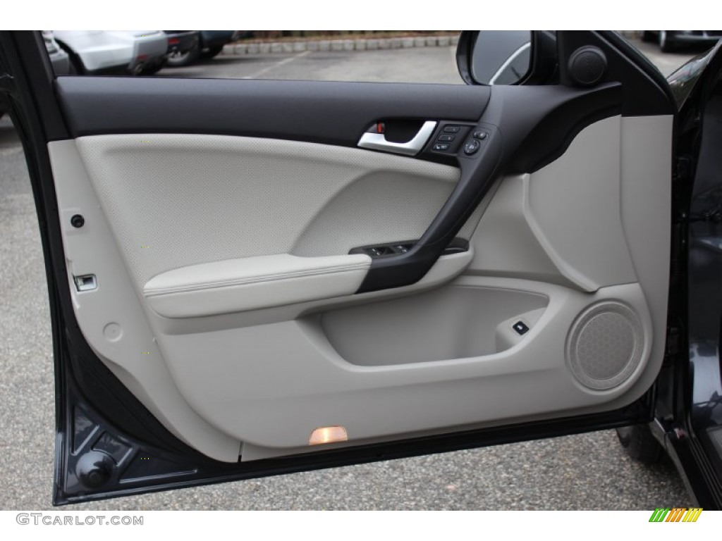 2011 Acura TSX Sedan Taupe Door Panel Photo #61088544