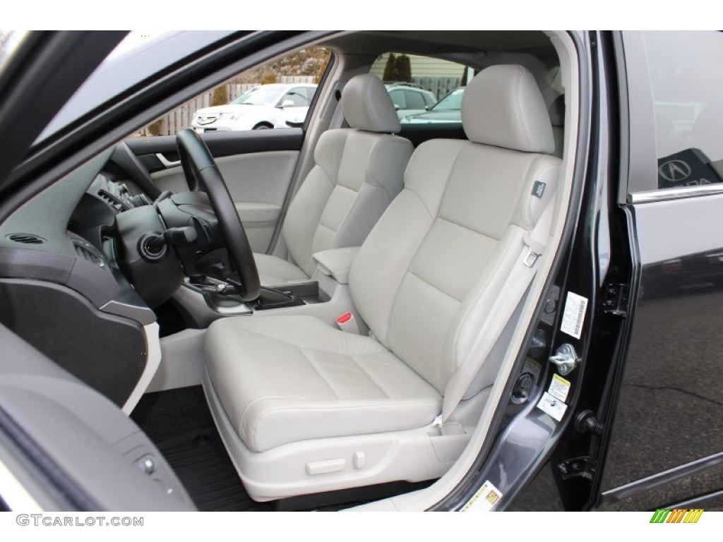 Taupe Interior 2011 Acura TSX Sedan Photo #61088573