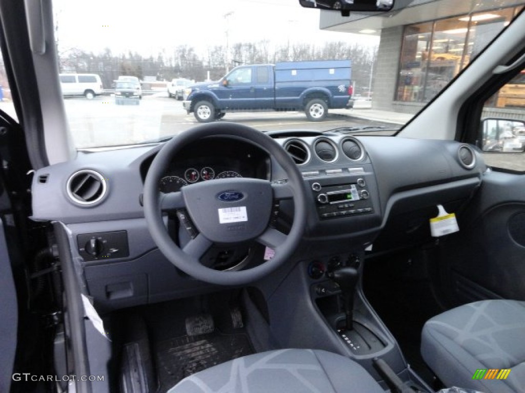 2012 Ford Transit Connect XLT Wagon Dark Grey Dashboard Photo #61088813