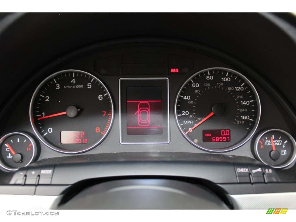 2006 Audi A4 2.0T quattro Sedan Gauges Photos