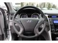 Gray 2011 Hyundai Sonata SE Steering Wheel