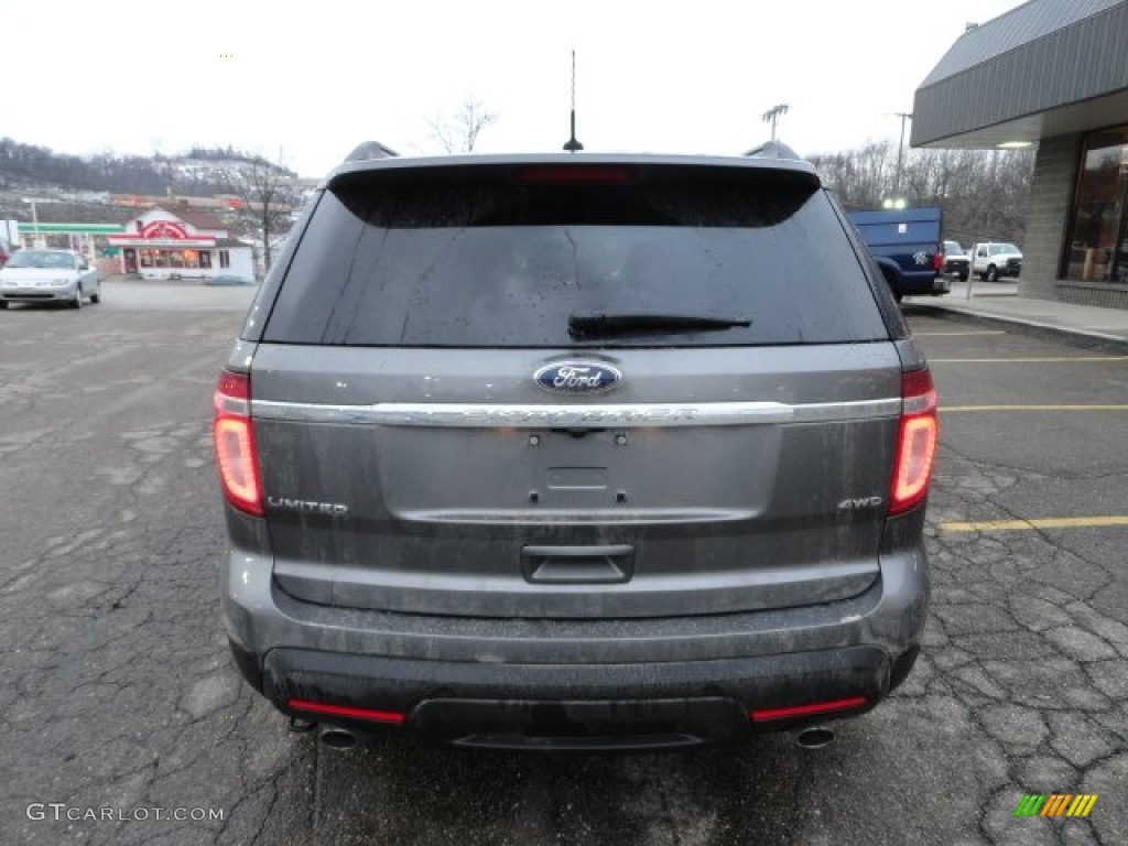 2012 Explorer Limited 4WD - Sterling Gray Metallic / Charcoal Black photo #3